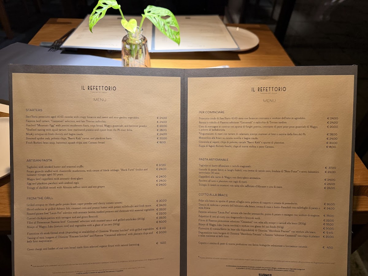 Menu Il Refettorio-8